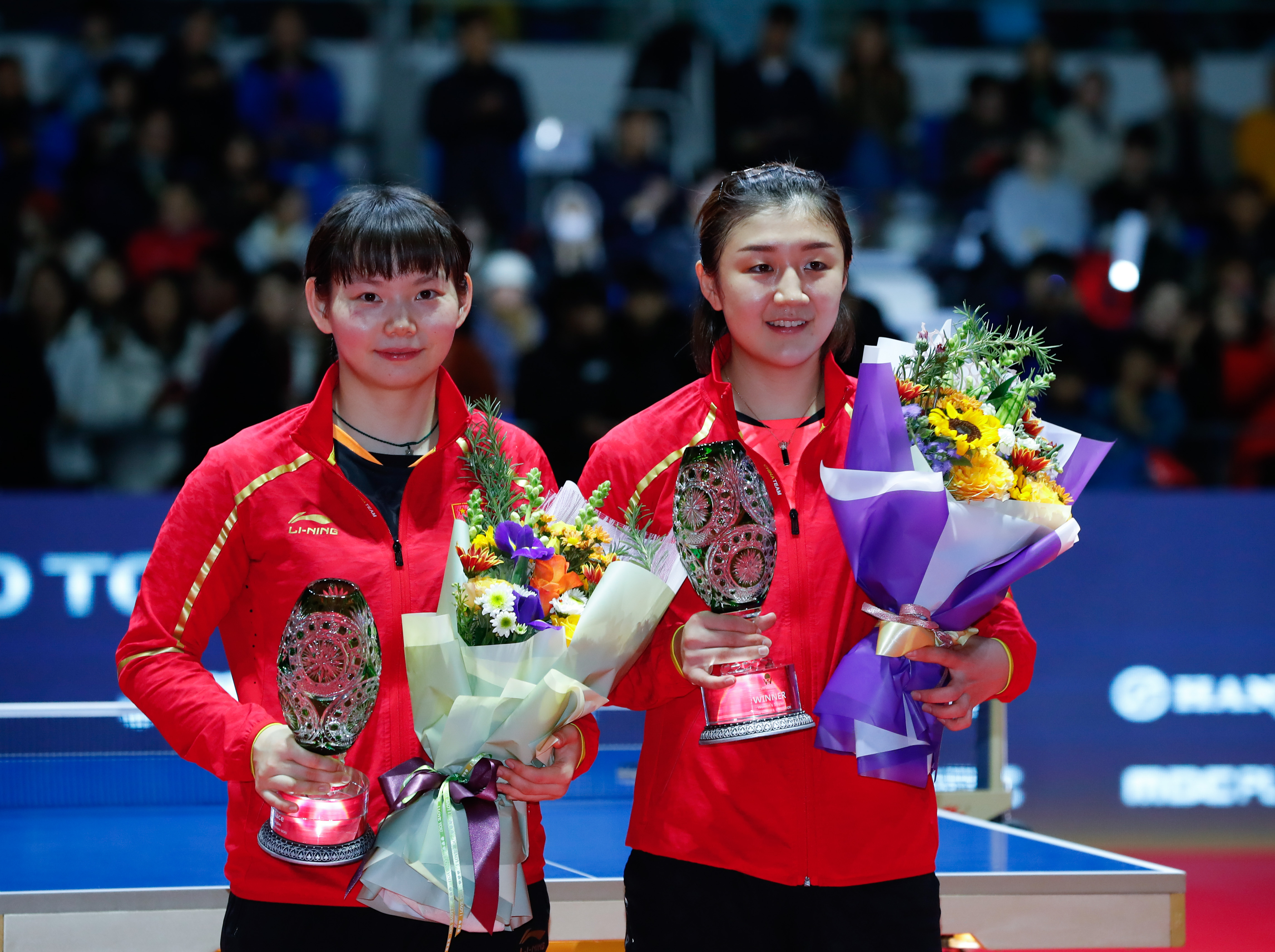 乒乓球--国际乒联总决赛:陈梦女单夺冠