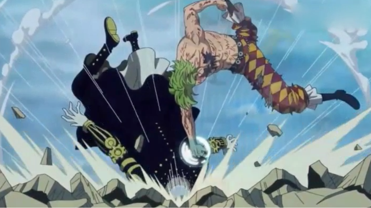 海贼王:鸡冠头身为路飞最强粉丝,使出神拳如路飞附体