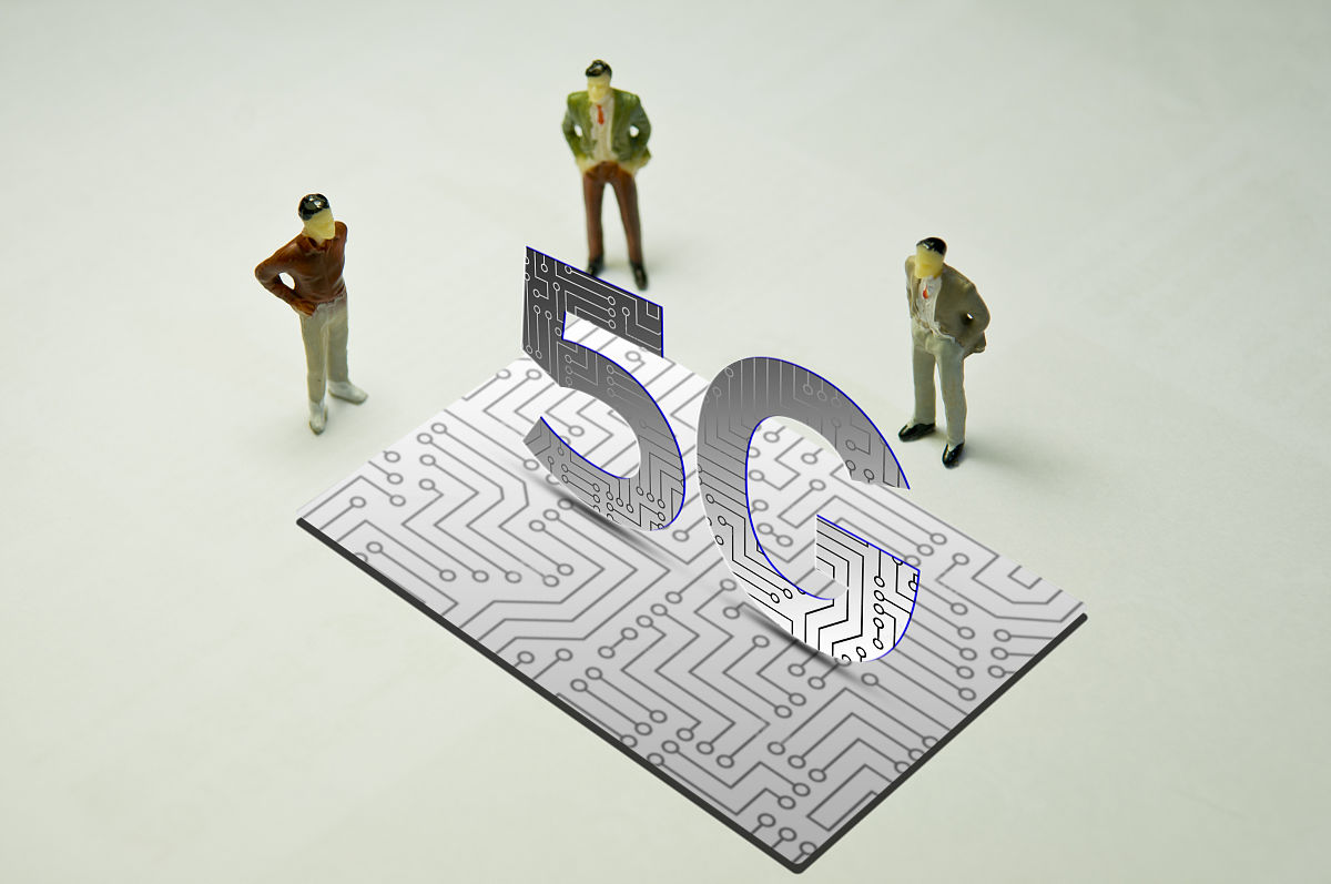 创意配图:5g网络