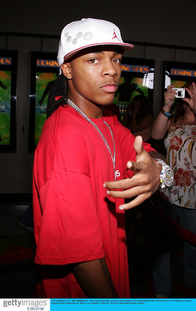 2005年9月20日,美国洛衫机,演员,说唱歌手bow wow(左)与制作人jermain