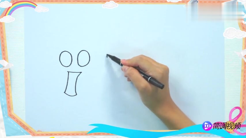 表情简笔画,让人过目不忘,孩子一学就会!