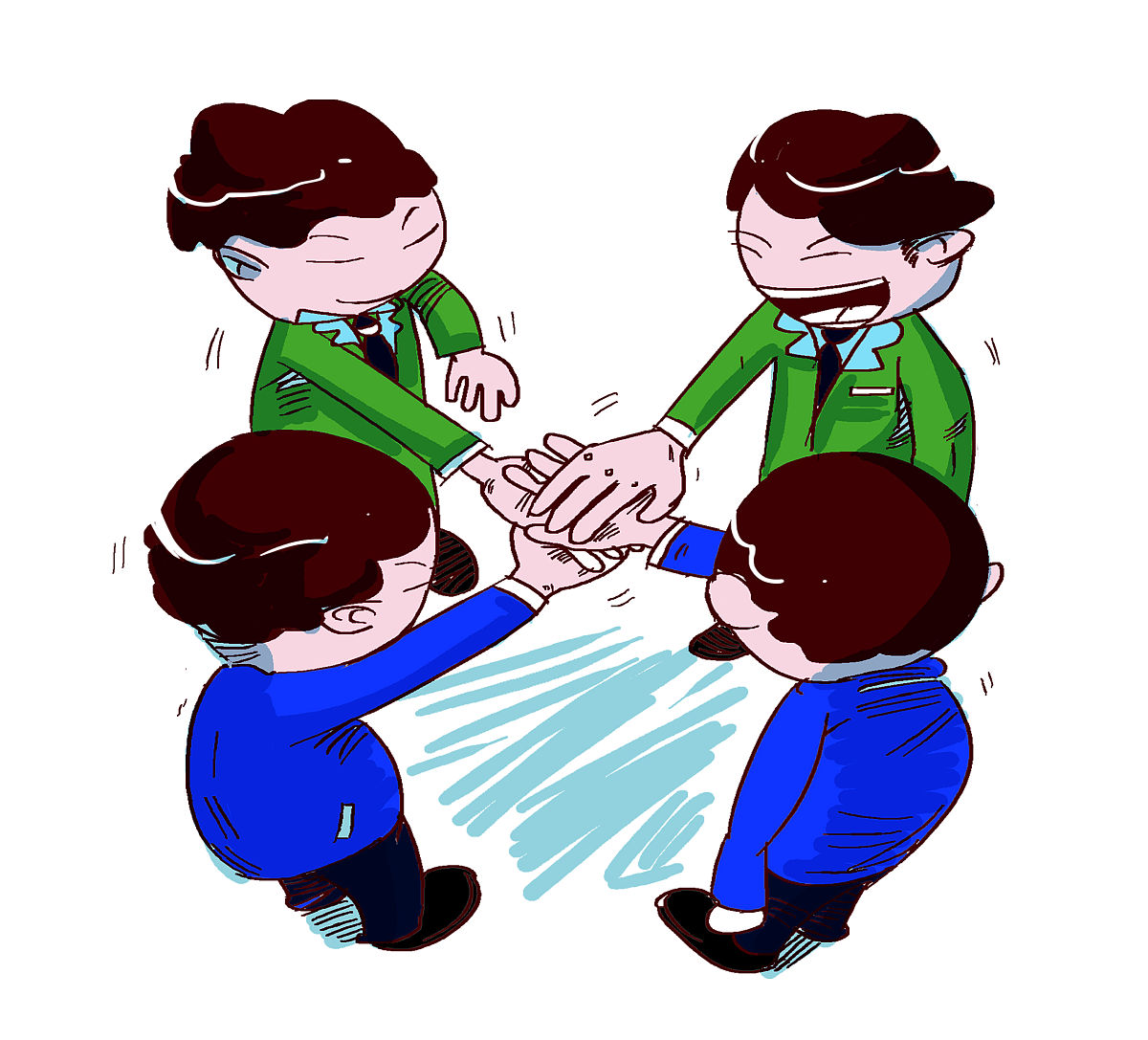 任前信任到任后转变为性格信任：谐音梗解析