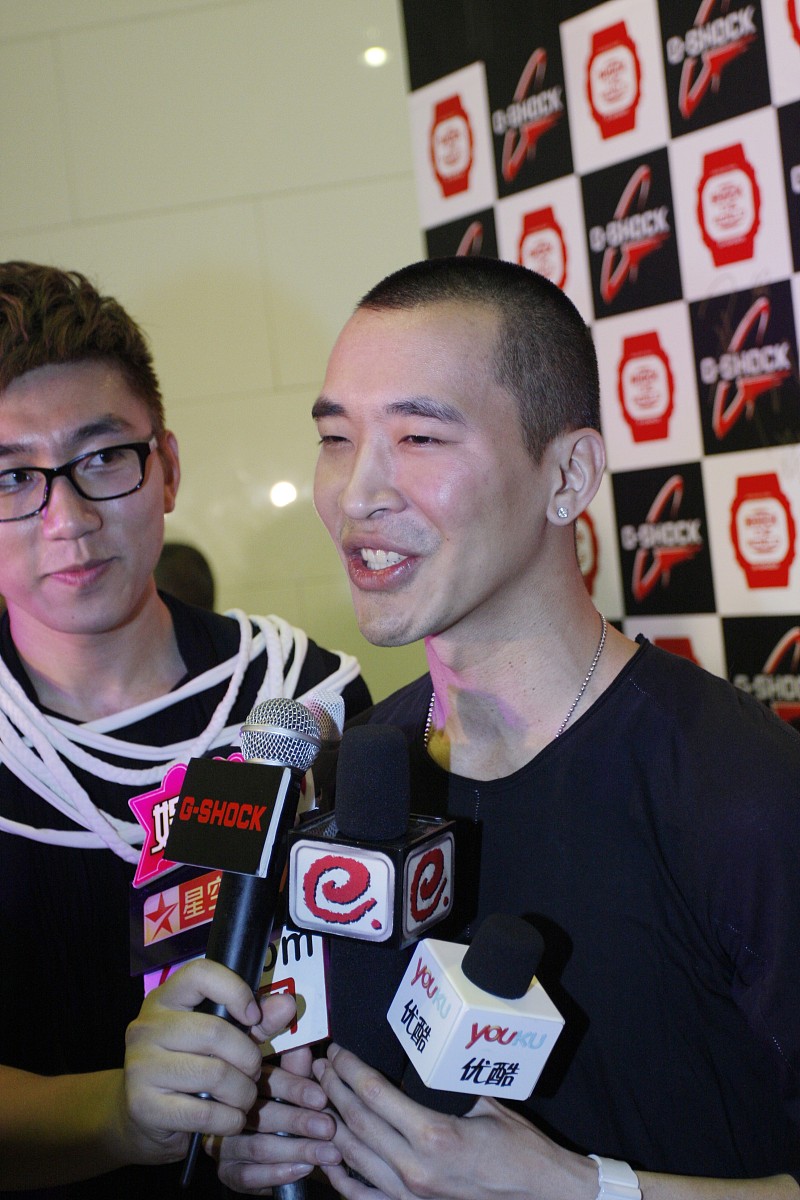 2010年9月15日,上海,运动腕表g-shock音乐派对在香港广场刘嘉玲的酒吧