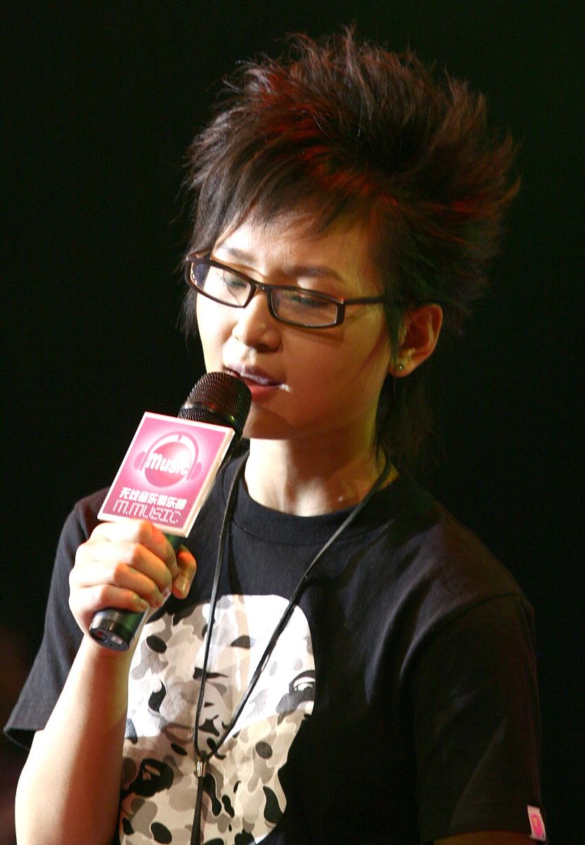 2006年9月9日,北京,周笔畅录制m-music音乐现场节目现场.+++_+++周笔