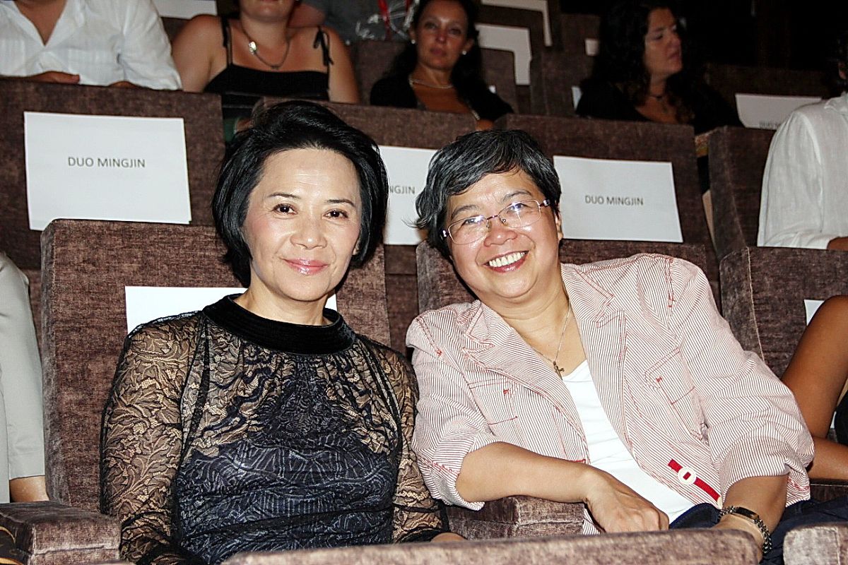 2011年9月10日,威尼斯,第68届威尼斯国际电影节.《夺命金》首映.叶德