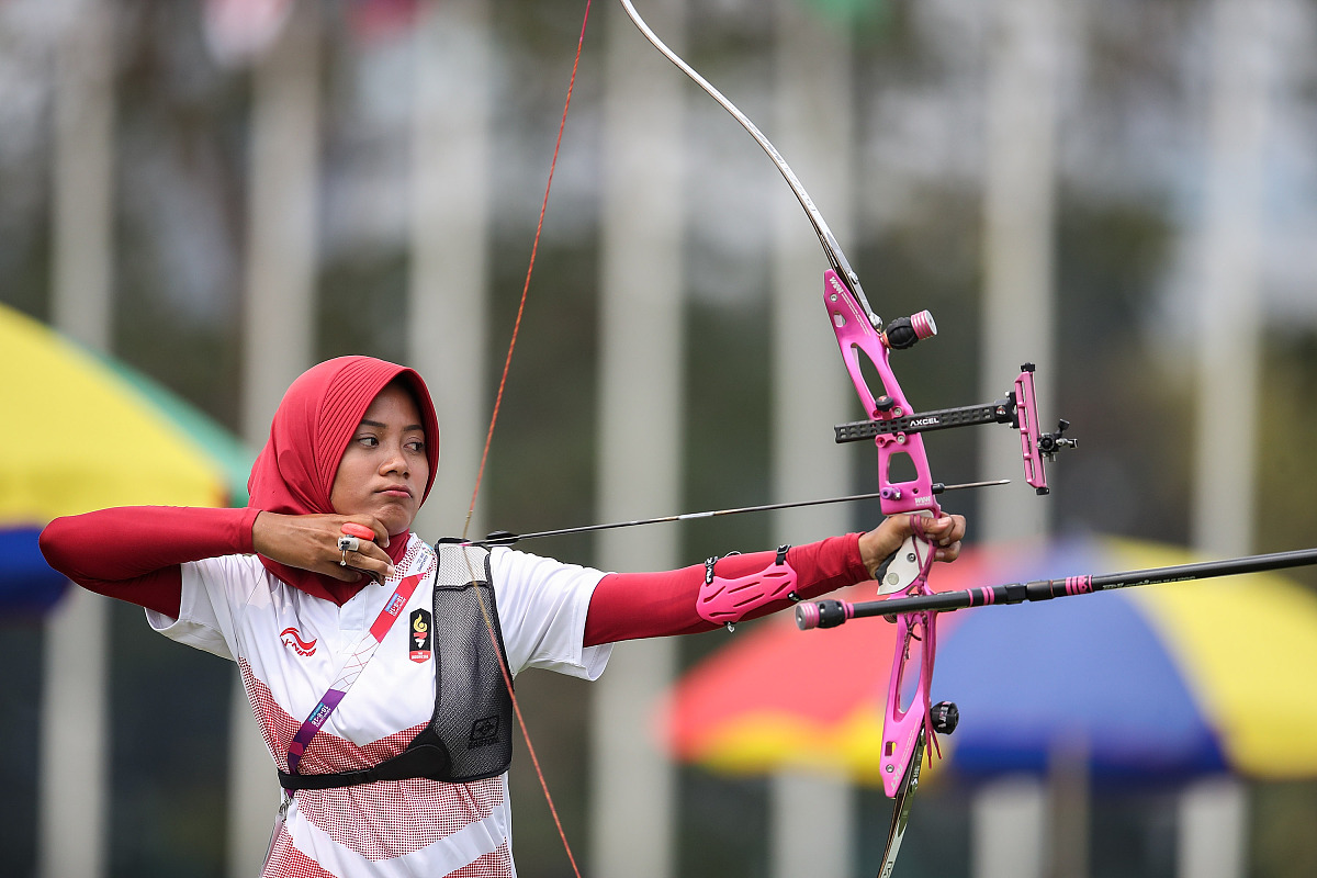 jakarta, indonesia - august 25:  diananda choirunisa of indonesi