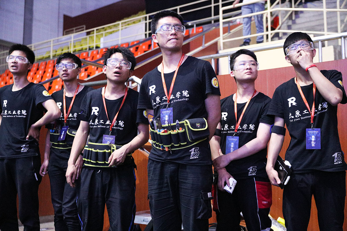 2019年5月26日,陕西西安,2019robomaster机甲大师赛中部分区赛8强:中