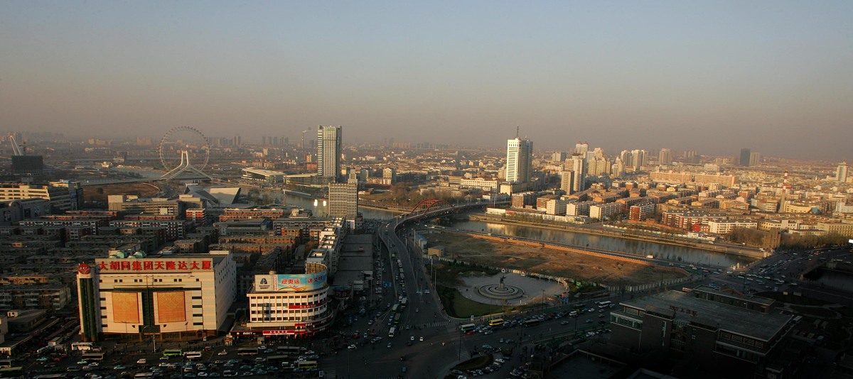 2009年10月,天津城新貌.***_***2009年11月,华北地区最大小商品批发市