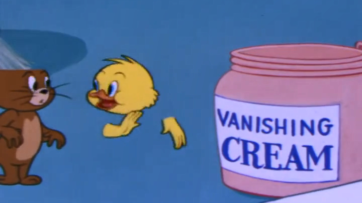 猫和老鼠:小鸭子和老鼠一起隐身,把汤姆整了一顿,太逗了