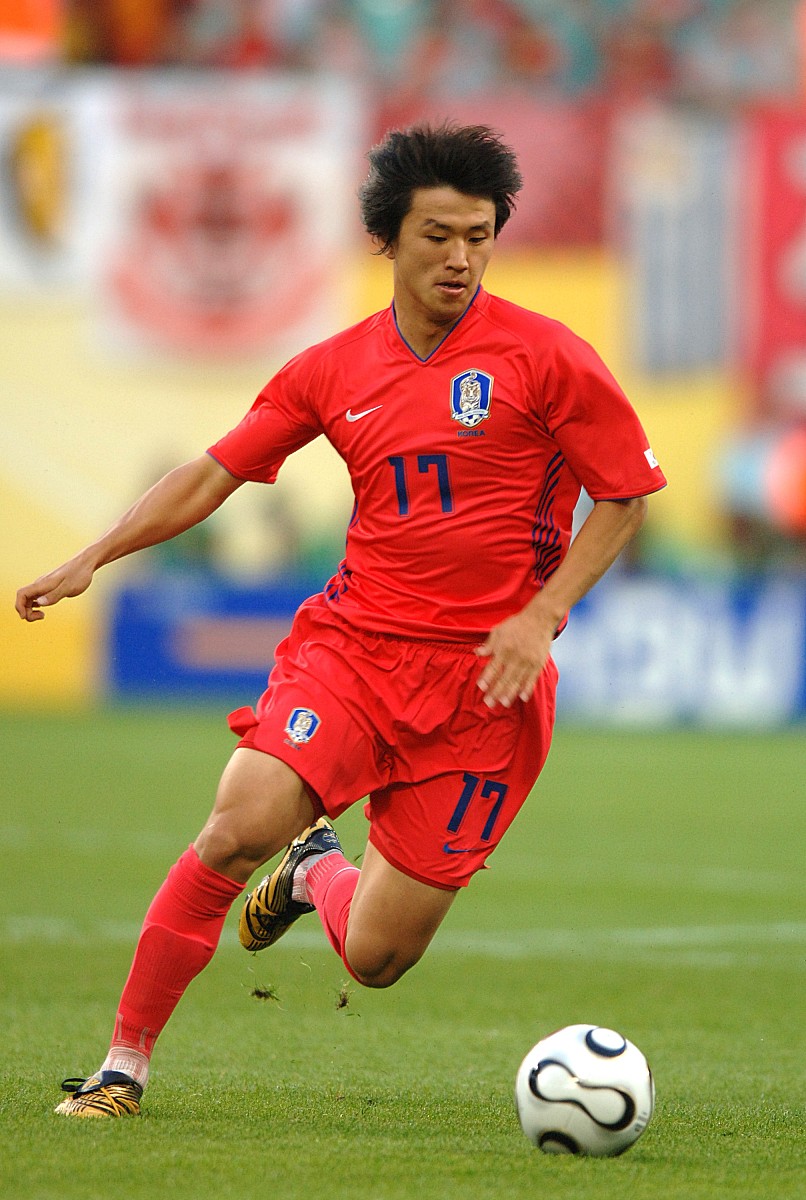 2006年6月18日,世界杯g组,韩国1-1逼平法国.李浩  ee, south korea+++