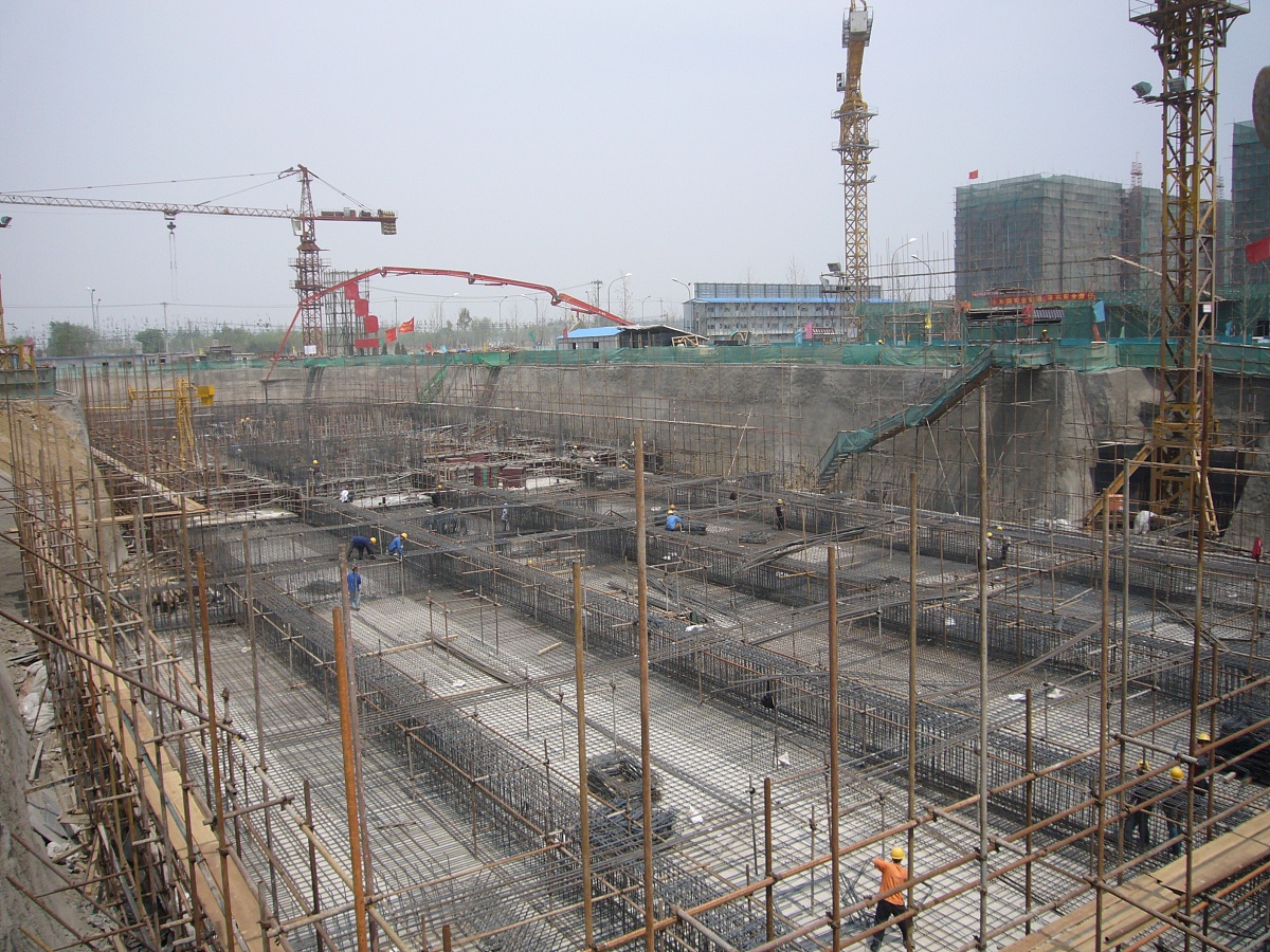 2007年5月10日,北京,正在建设中的第29届北京奥运会奥运村.+++_+++奥