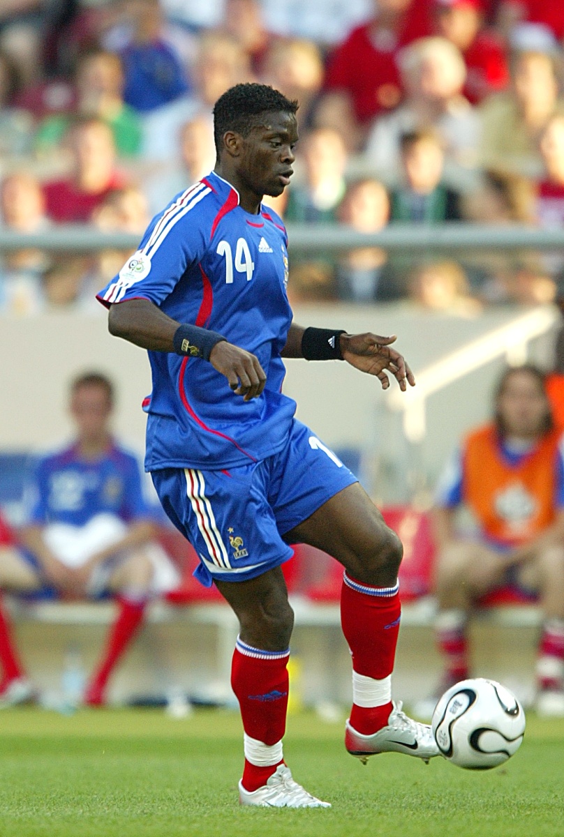 2006年6月13日,世界杯g组,法国0-0战平瑞士.萨哈  louis saha, france