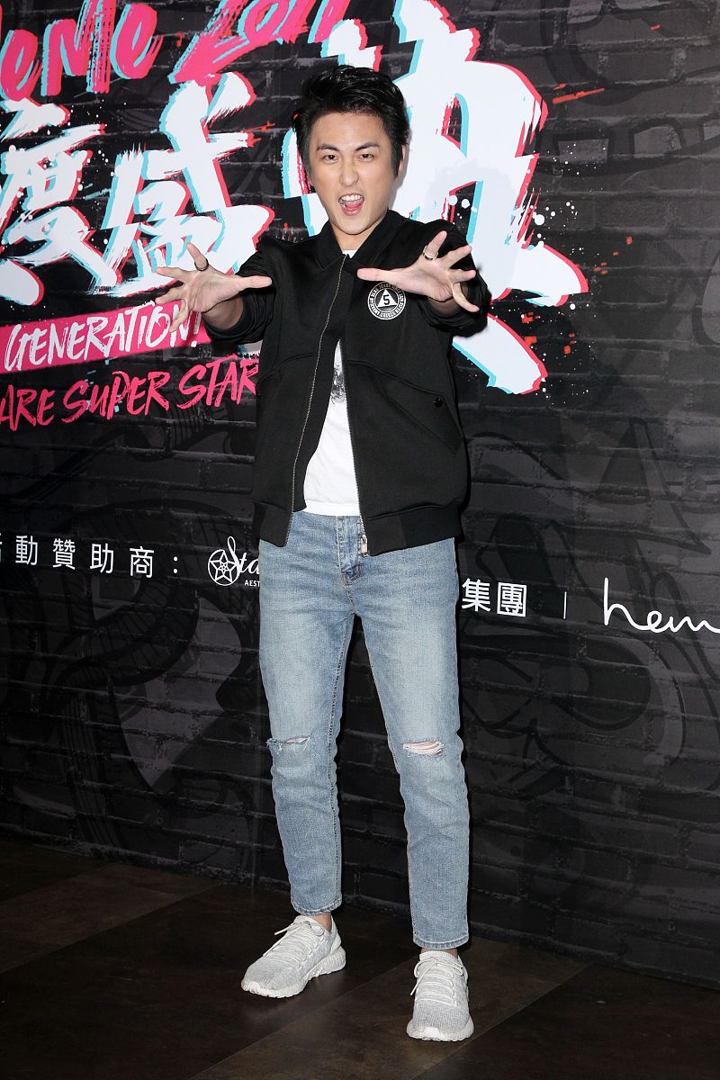 2017年12月8日,台北,meme直播成立周年年度盛典.黄靖伦