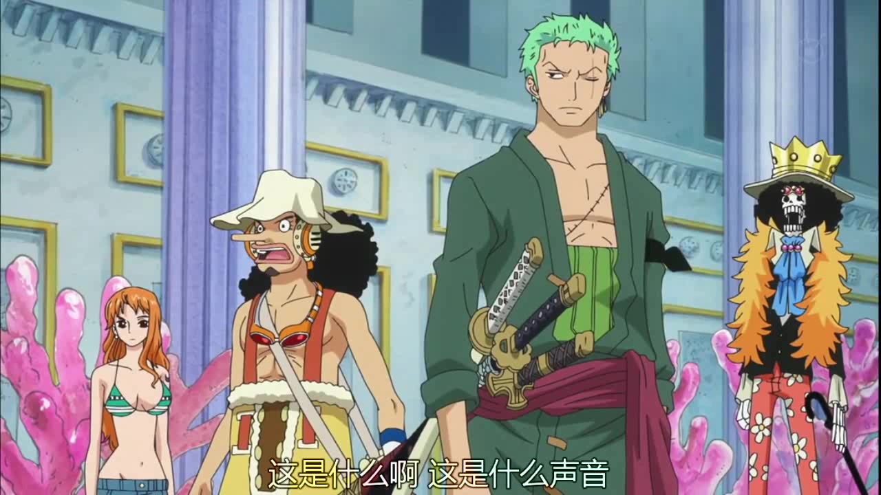 海贼王:人鱼公主有性命之忧,被绑起来的国王命令索隆去查看!