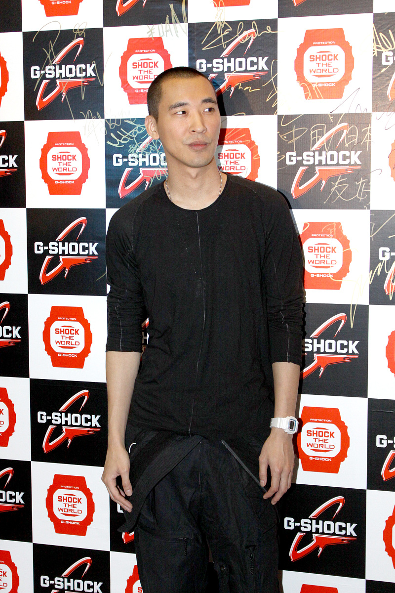 2010年9月15日,上海,运动腕表g-shock音乐派对在香港广场刘嘉玲的酒吧