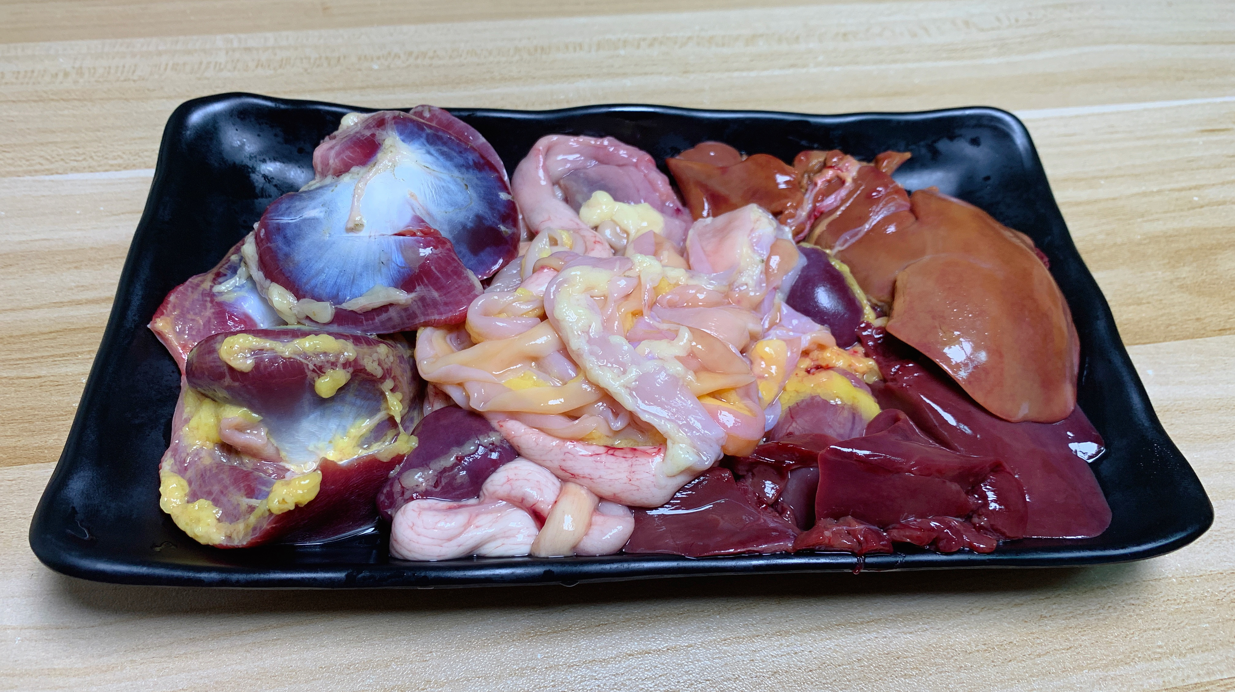 家常炒鸡杂这样做才好吃,做一大盘还不够,嫩滑不腥,家人超爱