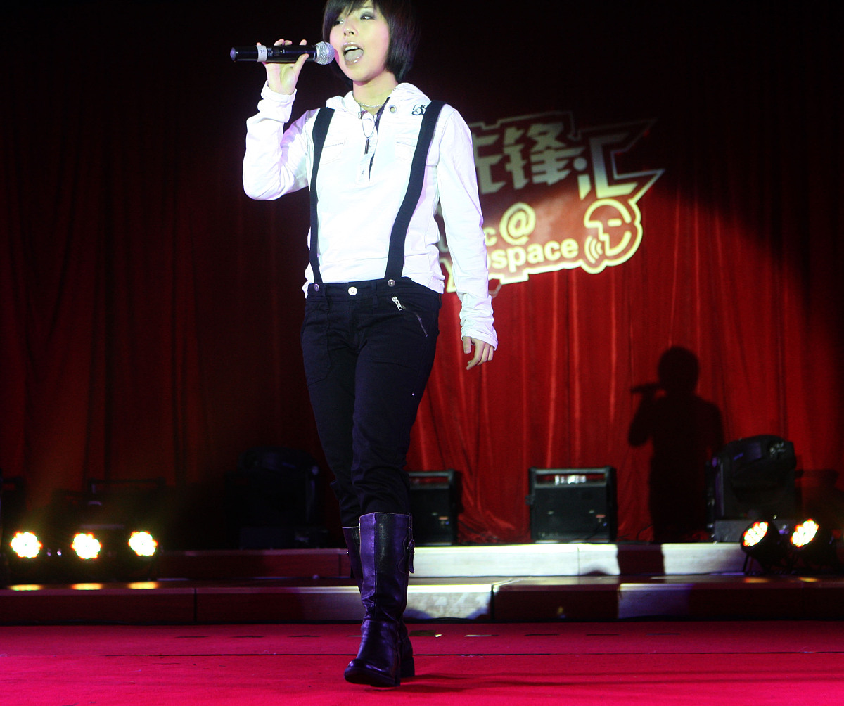 2008年12月19日,北京,2008北京校园音乐演出季的最后一场演唱会在中国