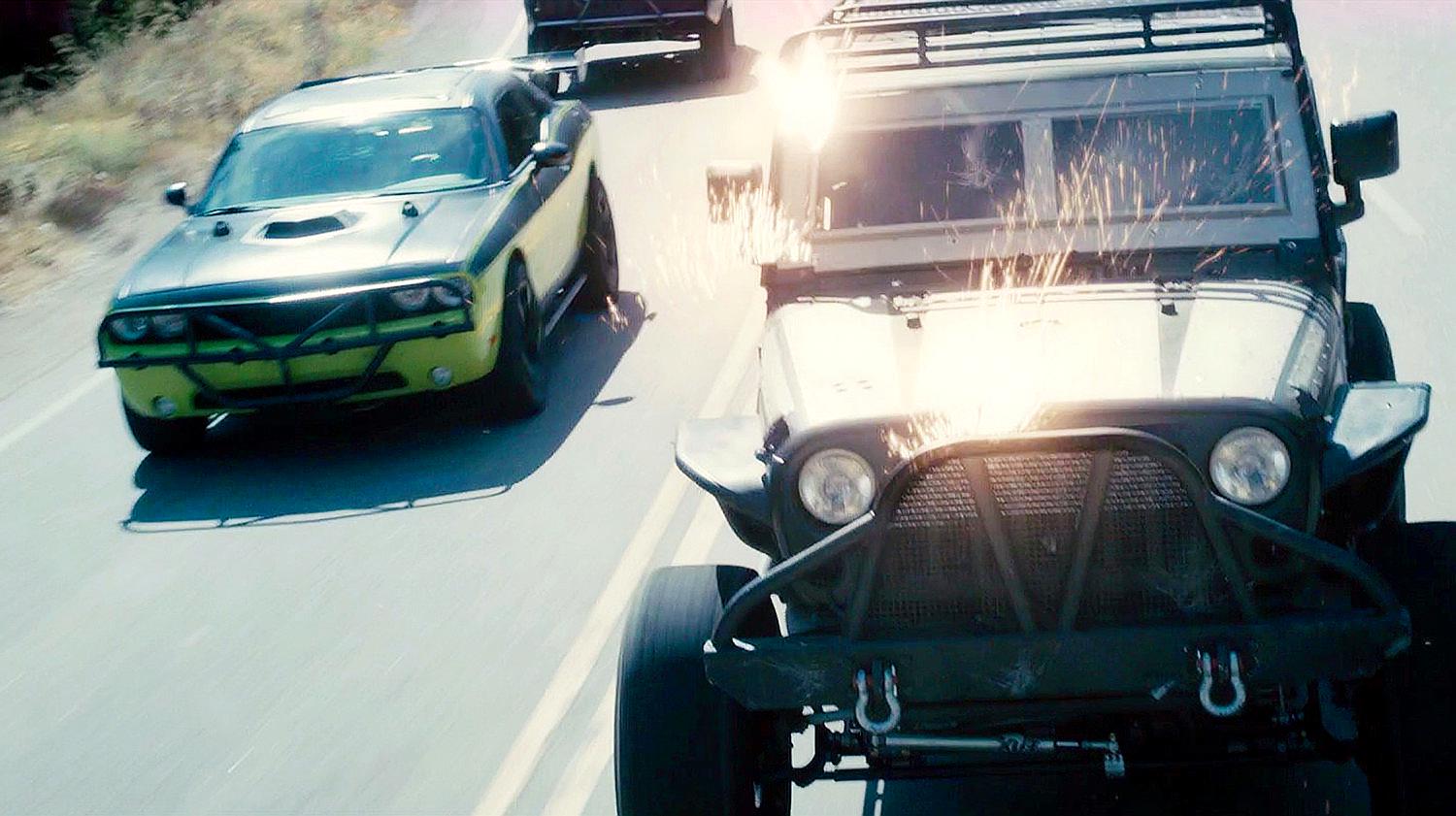 [图]《速度与激情7》中那些从天而降的车