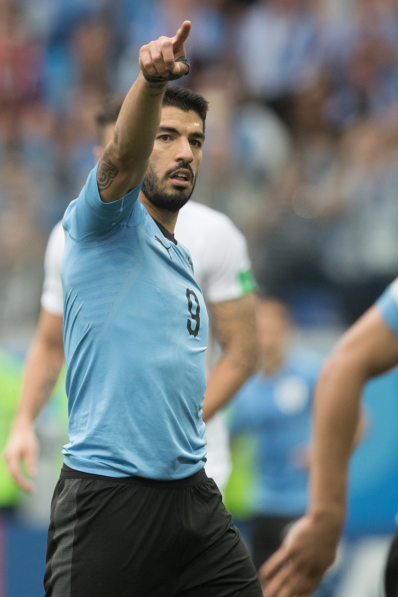 2018年7月6日,俄罗斯,2018俄罗斯世界杯1/4决赛,乌拉圭0-2法国.***_**
