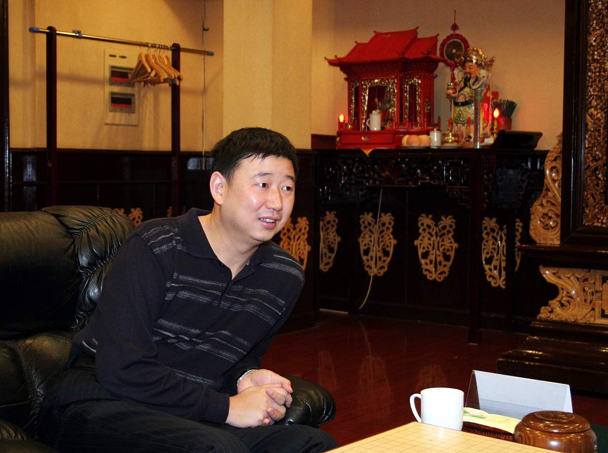 2006年10月29日,"中国和"围棋甲级联赛第14轮比赛,俞斌+++_+++围甲联