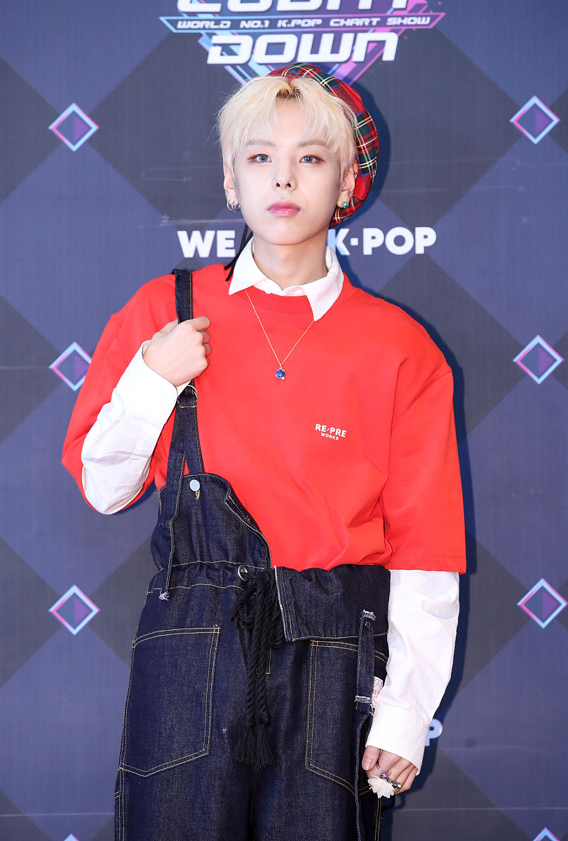 2019年9月19日,韩国首尔,明星参加《m! countdown》节目彩排.(=1)   =