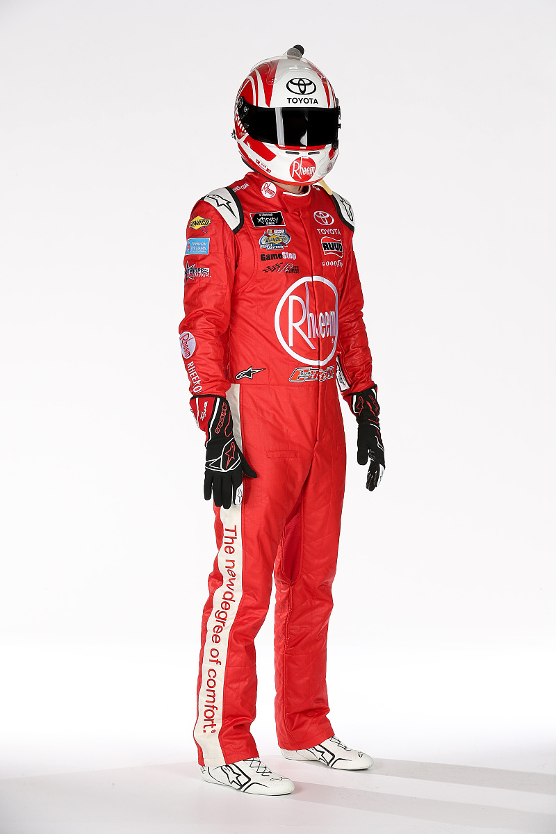 charlotte, nc - january 24:  nascar xfinity series driver christ