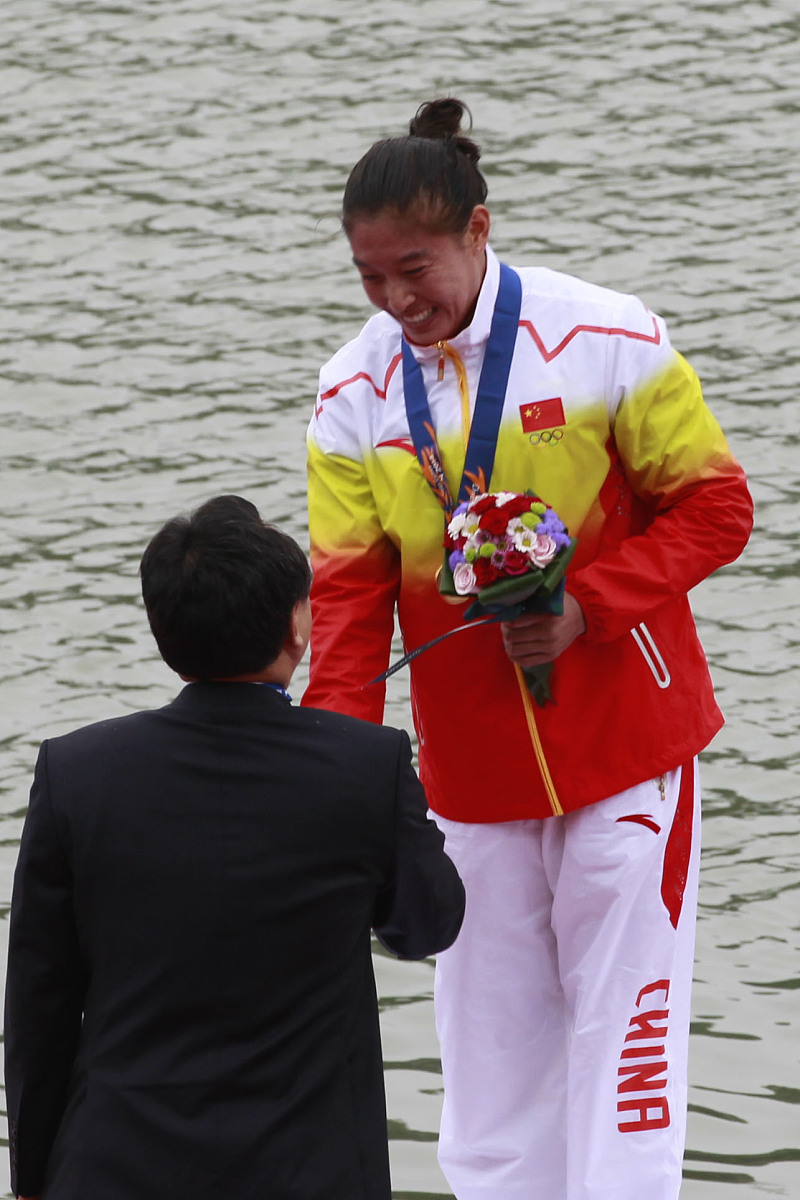 亚运会皮划艇静水项目落幕 浙江“破浪夫妇”勇夺四金
