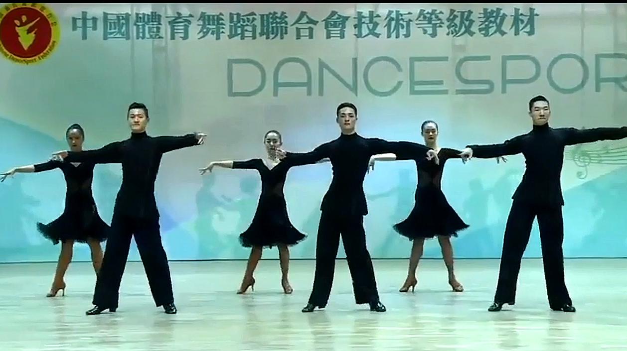 舞蹈教学:伦巴舞动作分解,简单易学,记得强加练