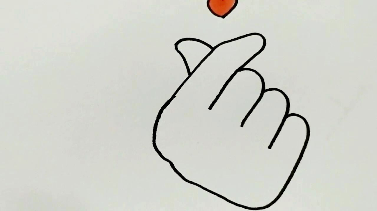 用字母y画“比心”没想到那么好看