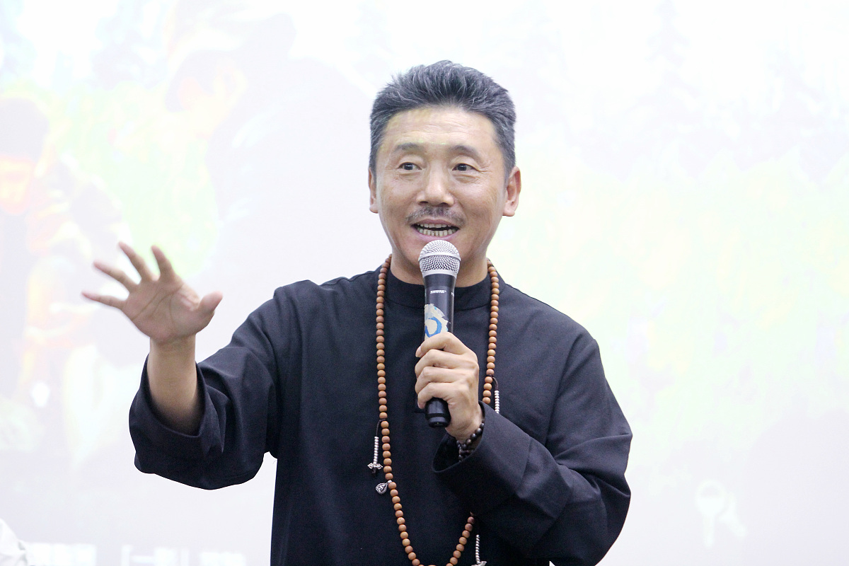 2018年10月17日,武汉,荣获上海电影节评委会大奖和最佳编剧奖的藏语电