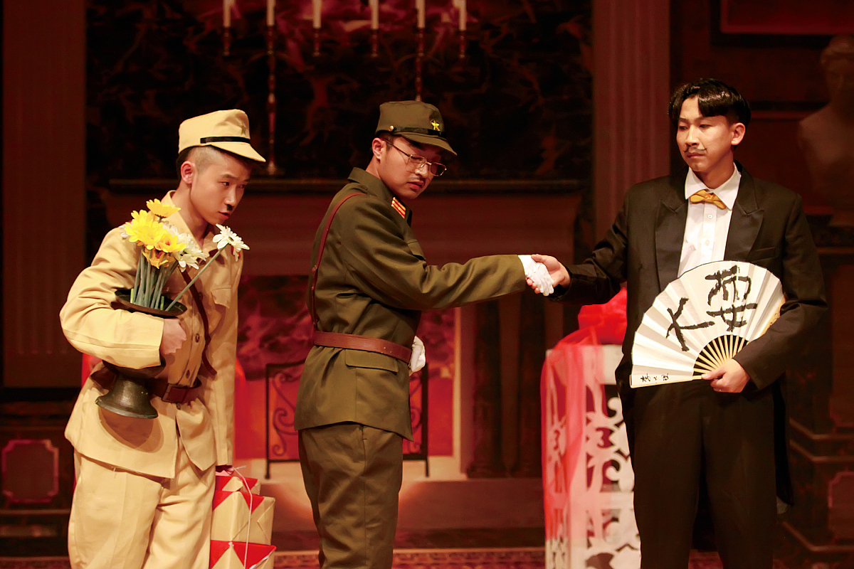 2013年09月05日,天津,年代剧《嘀沽大盗》首场演出.***_***演员精彩表