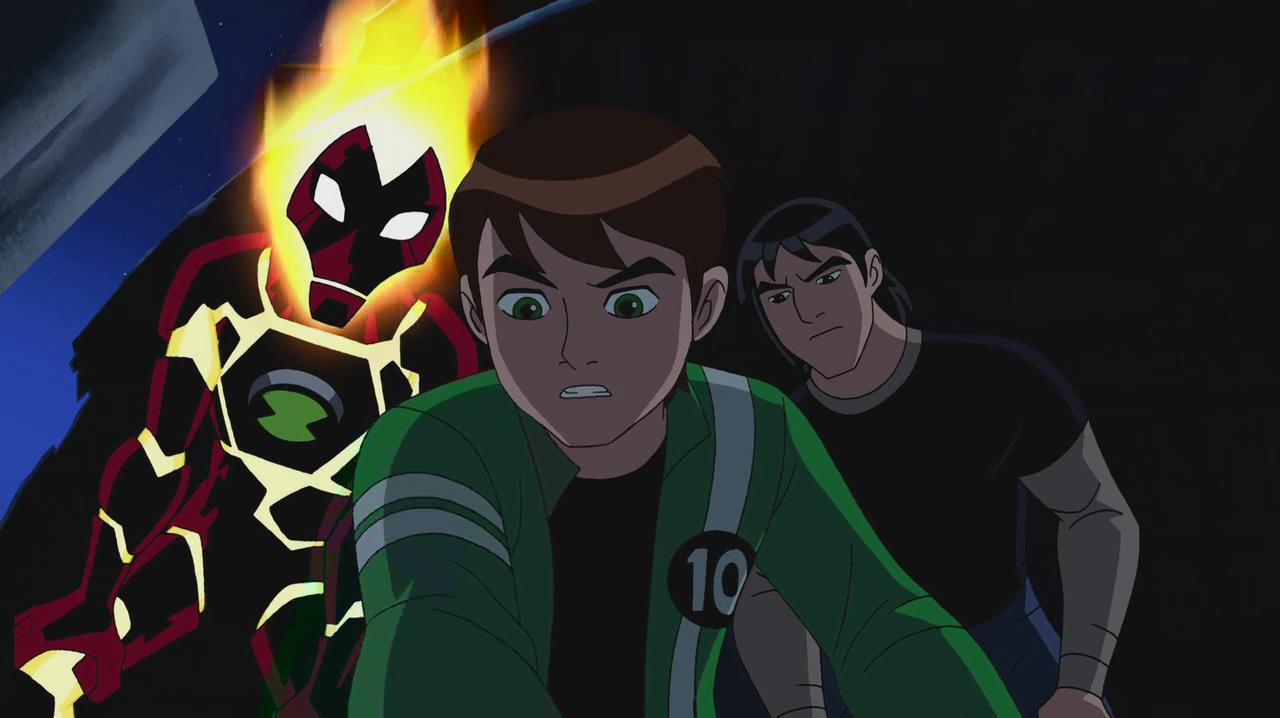 [图]Ben10:火焰人原来是混血,一半地球人一半外星人,把小班看呆了