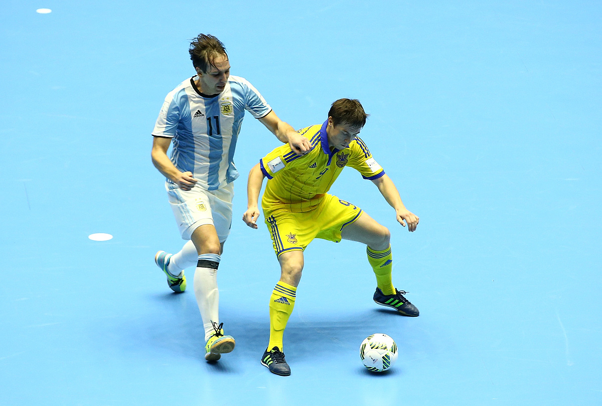 2016年9月22日,哥伦比亚,2016五人制足球世界杯1/8决赛,阿根廷vs乌克