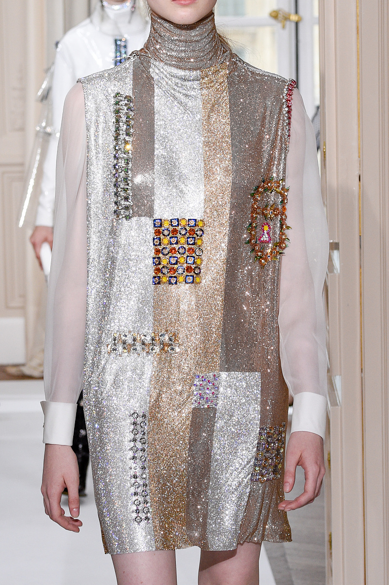 2017/18秋冬巴黎高定时装周:schiaparelli 秀场细节