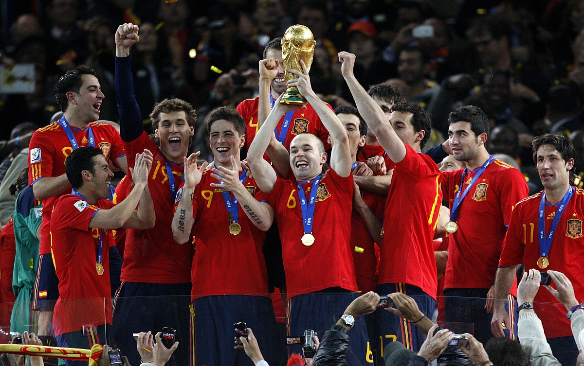 2010年7月11日,南非约翰内斯堡,2010世界杯决赛,西班牙1-0荷兰.***_**