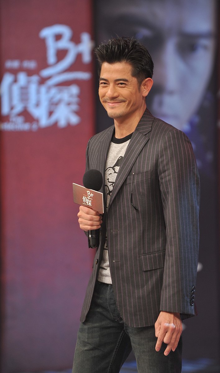 2011年3月28日,北京,电影《b+侦探》发布会举行.***_***郭富城+++_+++