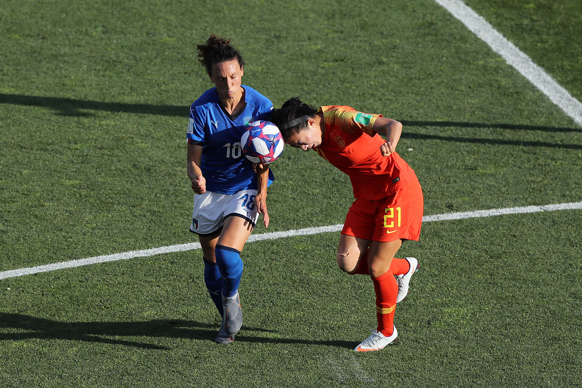 2019年6月25日,法国,2019女足世界杯1/8决赛,意大利女足vs中国女足.mo