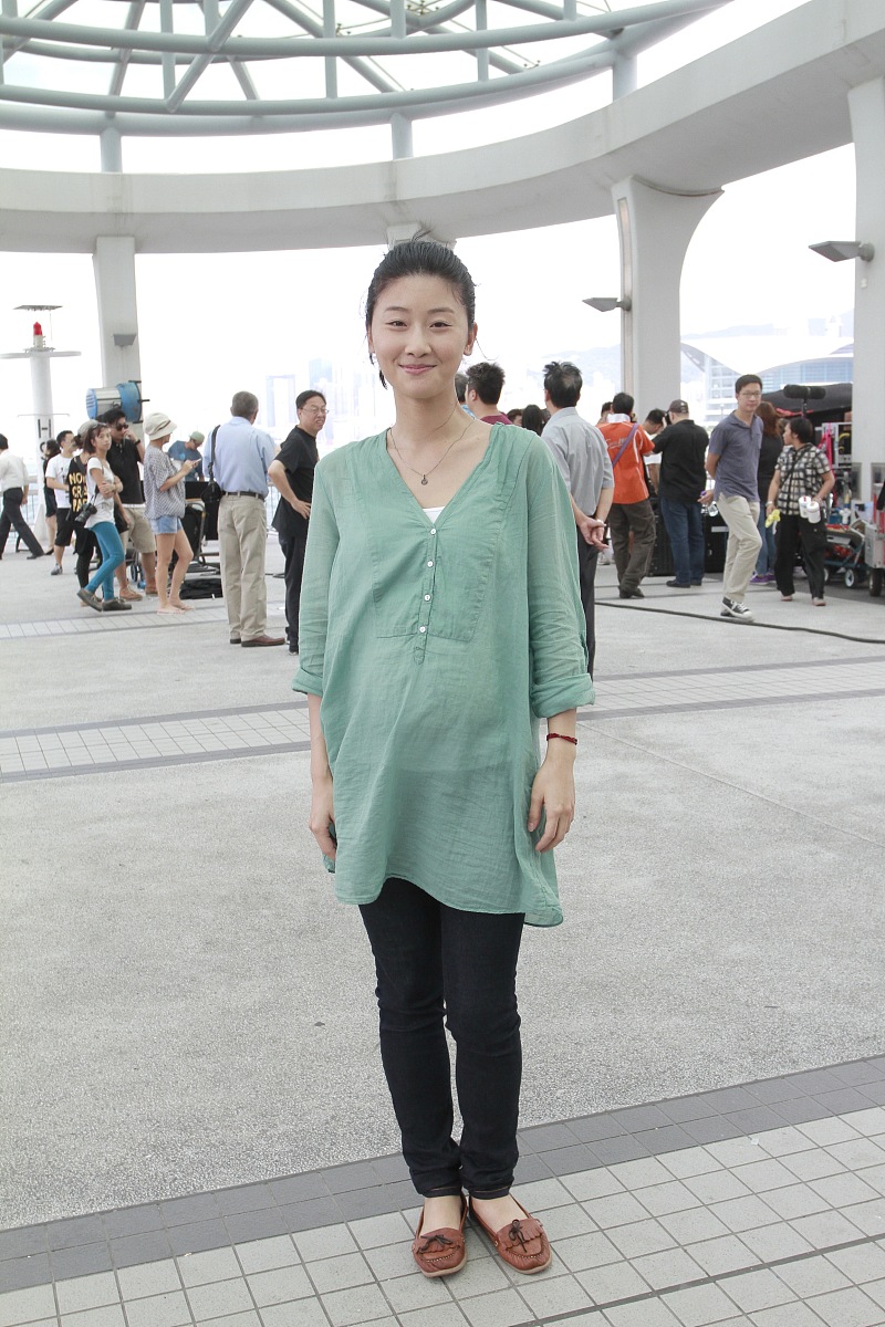 2012年9月6日,香港,电影《一个复杂的故事》开镜仪式.***_*** 车婉婉+