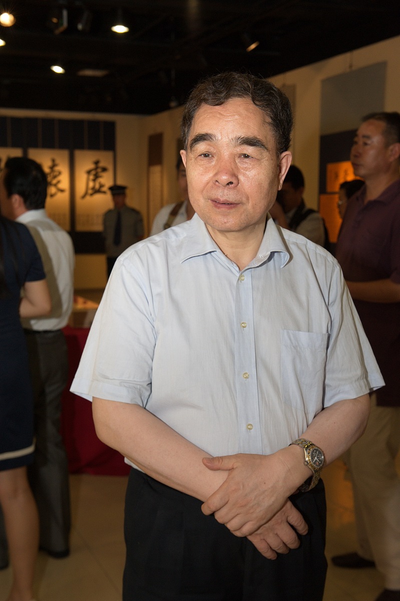 ***_***2014年06月14日,北京, 清华大学新闻学院院长柳斌杰参加座谈活