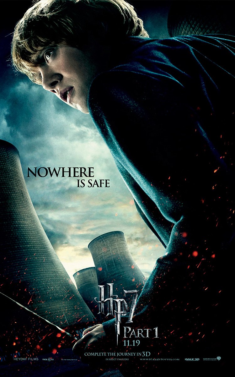 2010年10月8日讯,电影《哈利·波特与死亡圣器》(harry potter and th
