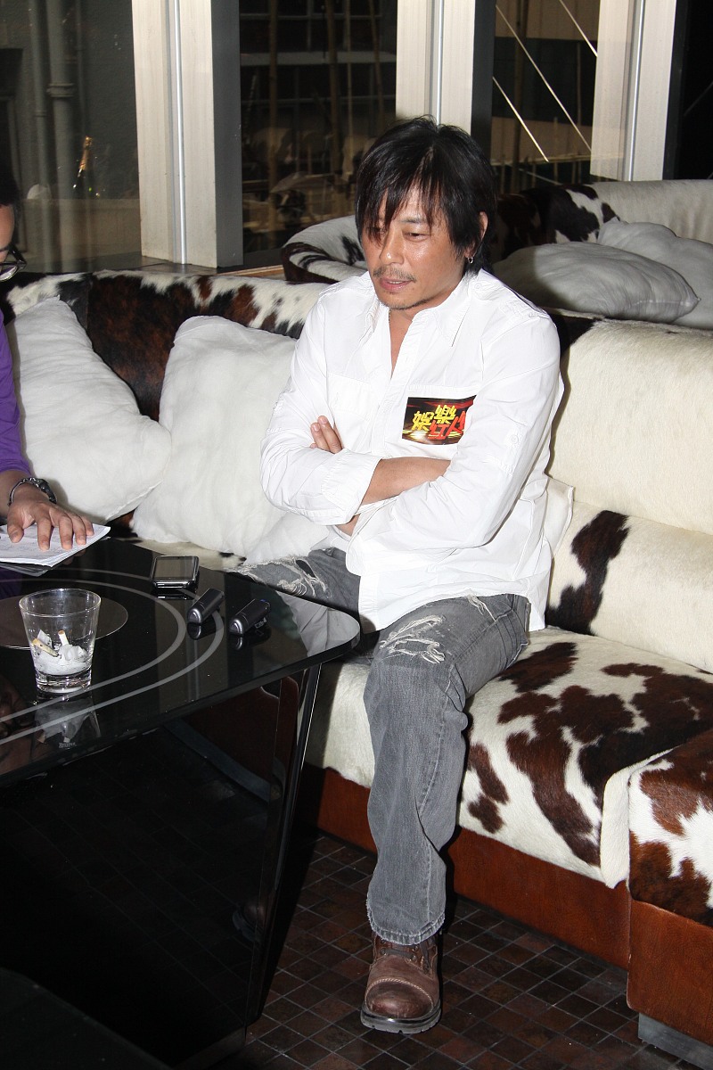 2010年5月26日讯,香港,5月26日王杰接受记者采访.***_***王杰+++_+++