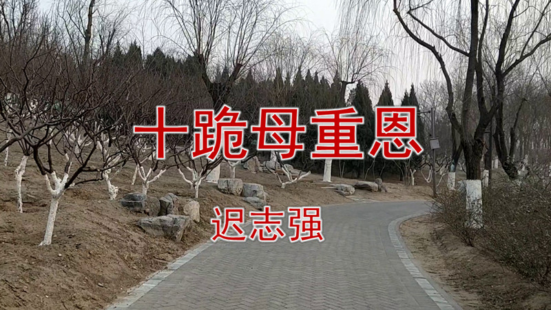 [图]迟志强一首《十跪母重恩》听哭了,歌词太感人了