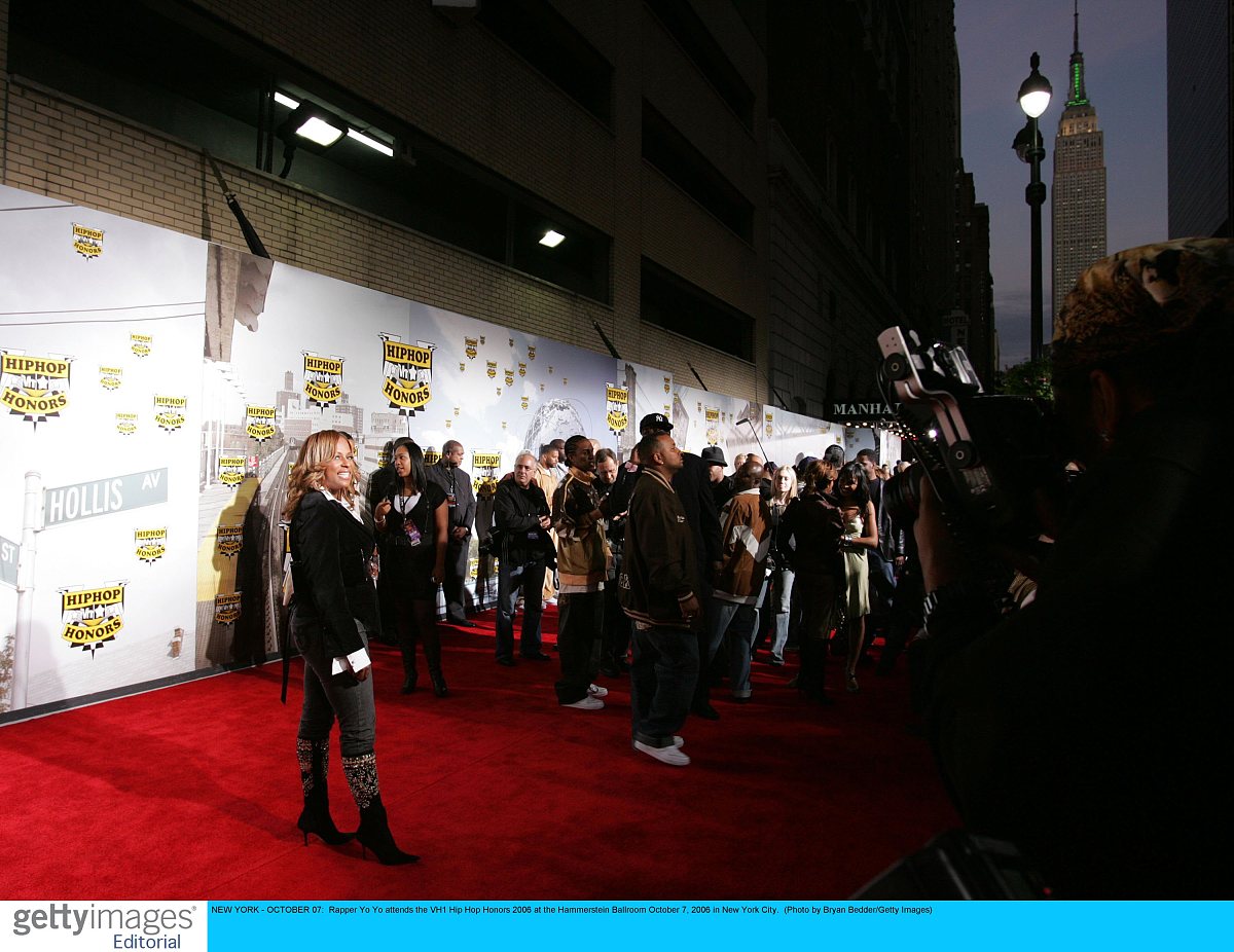 new york - october 07:  rapper yo yo attends the vh1 hip hop hon