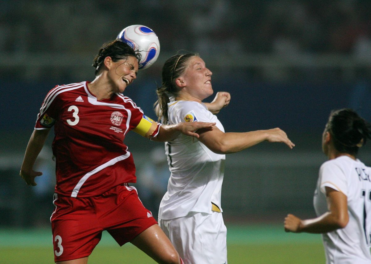 2007年9月15日,中国湖北武汉,2007女足世界杯d组小组赛,丹麦国家女子