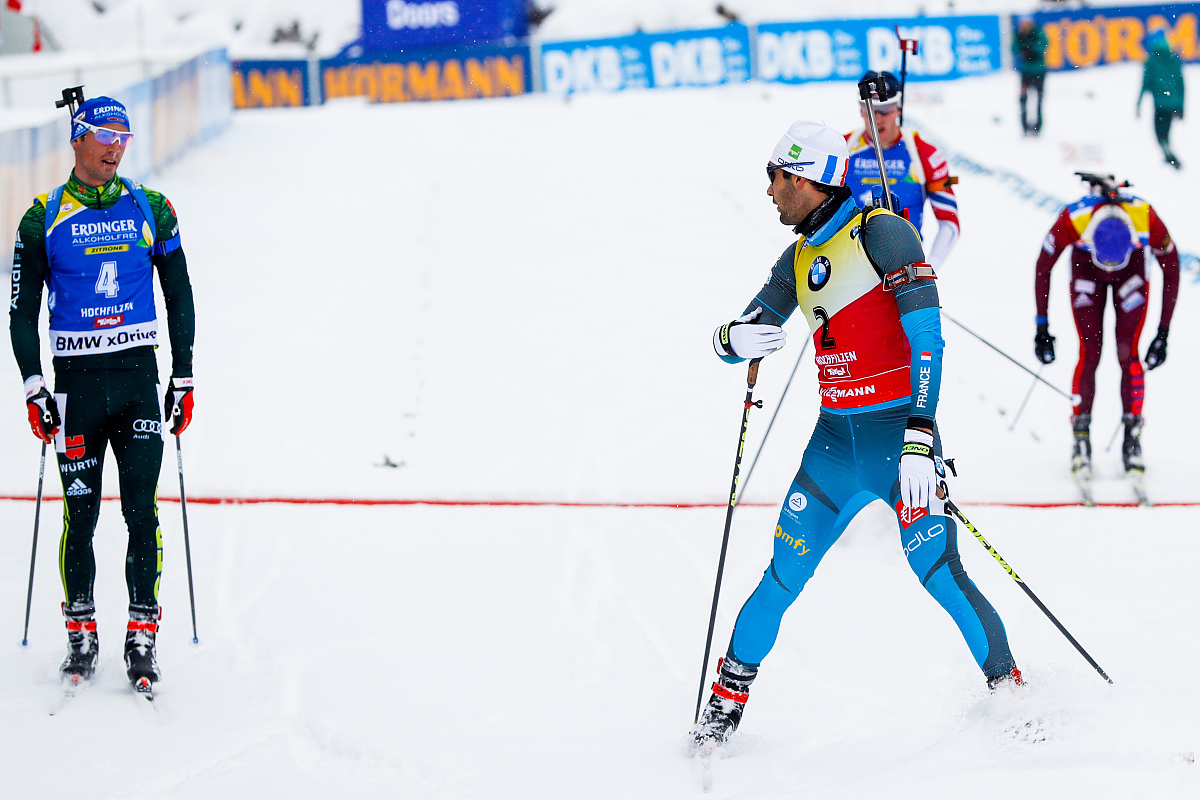 hochfilzen, austria - december 09: simon schempp of germany, mar