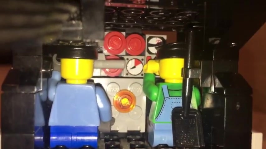 乐高蒸汽机车!!