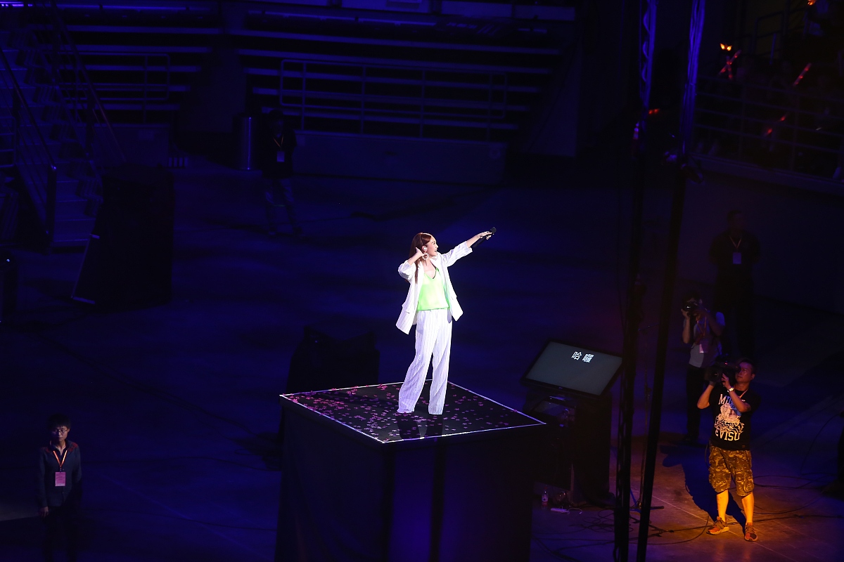 2018年5月20日,广州,杨丞琳"青春住了谁"世界巡回演唱会在广州宝能国