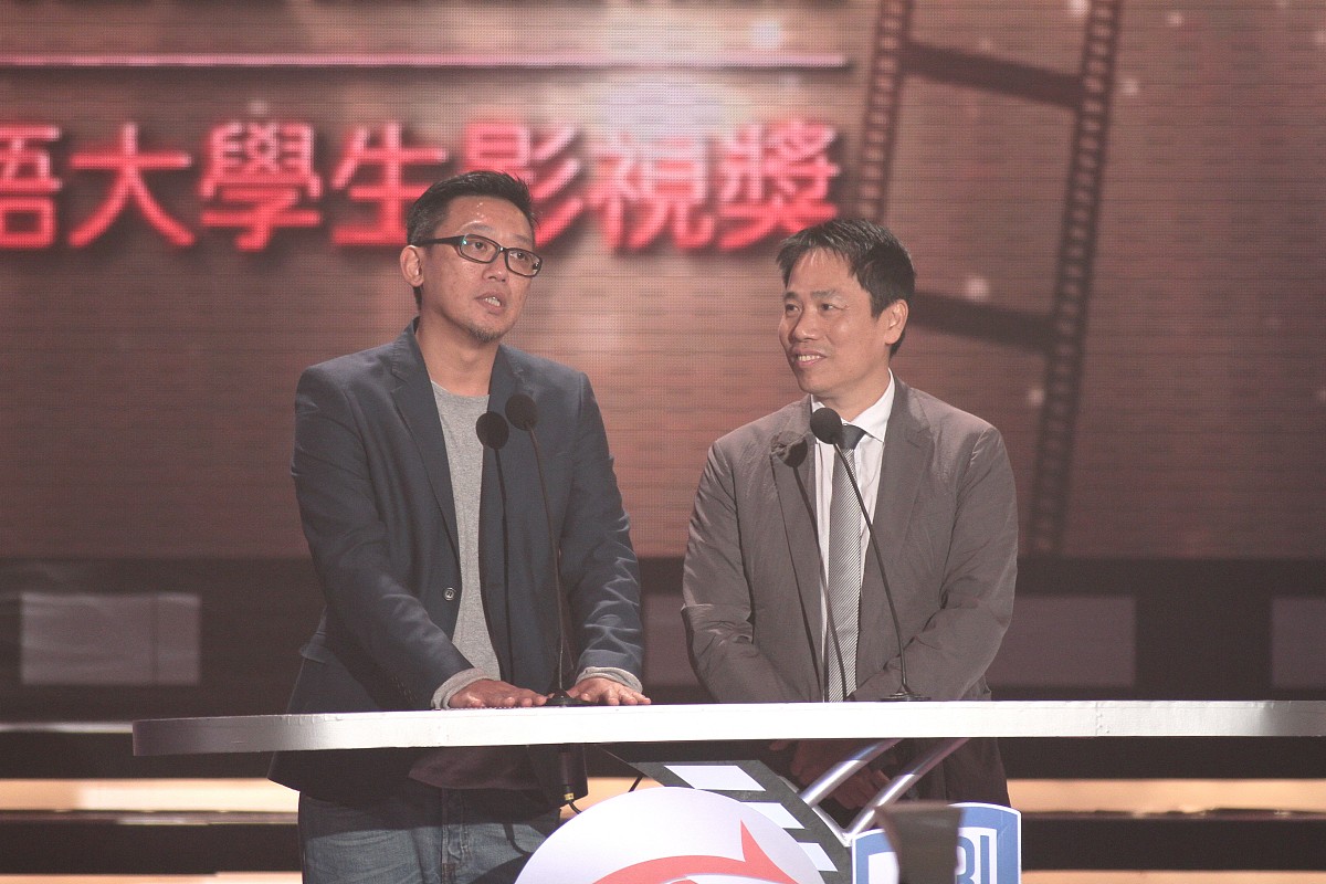 2013年4月27日,香港,明星出席全球华语大学生影视奖颁奖礼活动.***_**