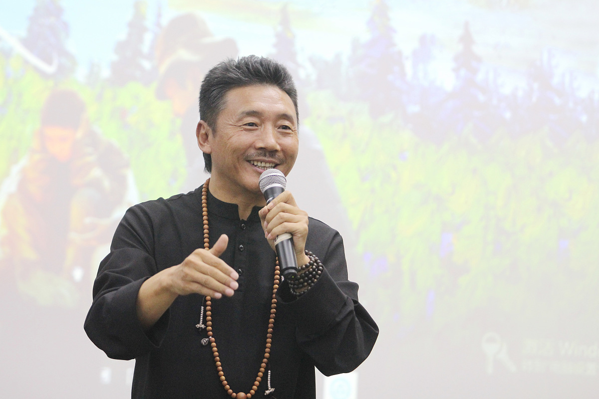 2018年10月17日,武汉,荣获上海电影节评委会大奖和最佳编剧奖的藏语电