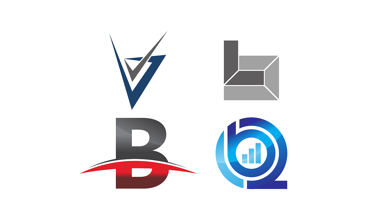 b modern template set